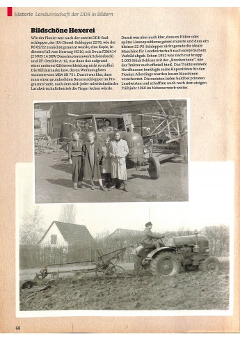 DDR-Schlepper Meilensteine