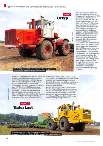 DDR-Schlepper Meilensteine