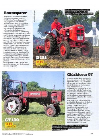 Fahr & Güldner Meilensteine