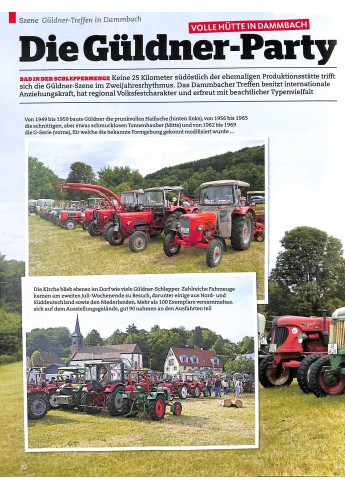 Fahr & Güldner Meilensteine