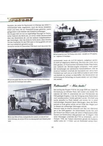 Trabant Legende auf Rädern