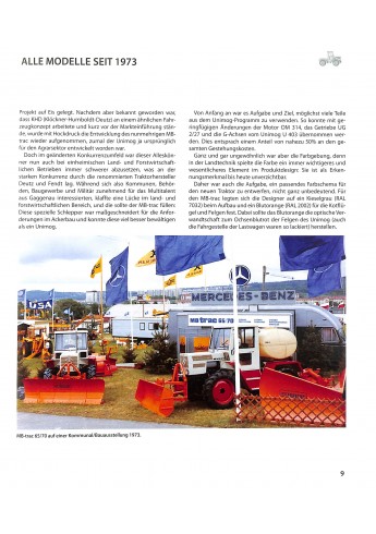 MB-TRAC Alle Modelle seit 1973