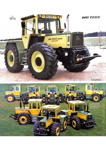 MB-TRAC Alle Modelle seit 1973