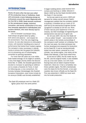 SAAB Cars 1949 to 2011