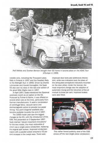 SAAB Cars 1949 to 2011