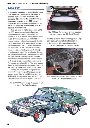 SAAB Cars 1949 to 2011