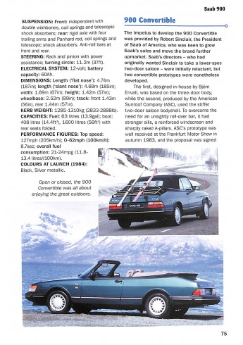 SAAB Cars 1949 to 2011