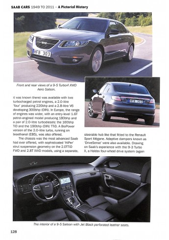 SAAB Cars 1949 to 2011