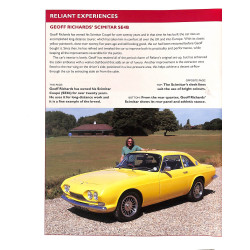 Reliant Sabre, Scimitar and SS1