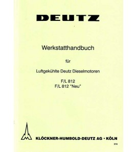 D16 - Werkstatthandbuch für Luftgekühlte Deutz Dieselmotoren F/L812