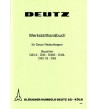 D15 - Deutz Werkstatthandbuch für Deutz-Radschlepper