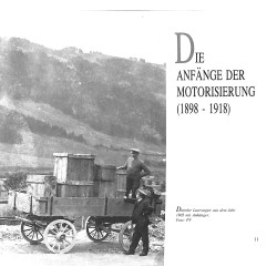 Da ging die Post ab. Die Geschichte der Motorisierung der Post. Band 1.