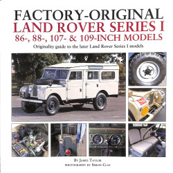 Fabrieksoriginele Land Rover Series I 86-, 88-, 107- en 109-inch modellen