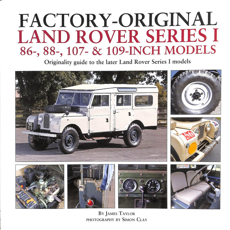 Fabrieksoriginele Land Rover Series I 86-, 88-, 107- en 109-inch modellen