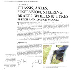 Fabrieksoriginele Land Rover Series I 86-, 88-, 107- en 109-inch modellen