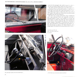 Fabrieksoriginele Land Rover Series I 86-, 88-, 107- en 109-inch modellen