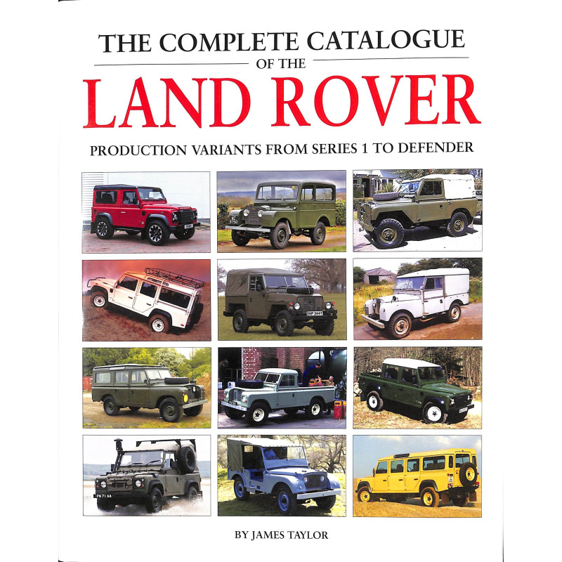 De complete catalogus van de Land Rover