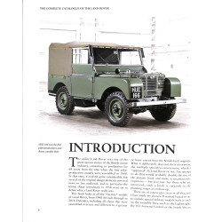 De complete catalogus van de Land Rover