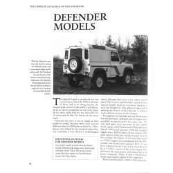 De complete catalogus van de Land Rover