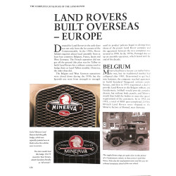De complete catalogus van de Land Rover