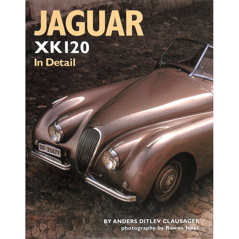 Jaguar XK120 in detail