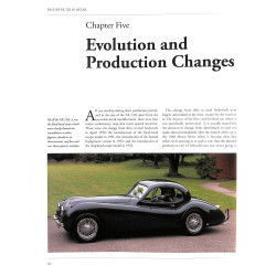 Jaguar XK120 in detail