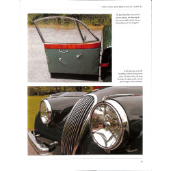 Jaguar XK120 in detail