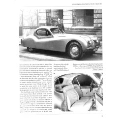 Jaguar XK120 in detail