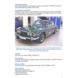 Triumph Stag 1970 to 1977