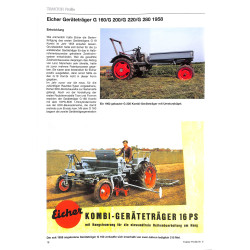 EICHER TRACTOREN 1956-1960