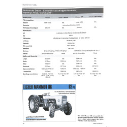 EICHER-TRACTOREN 1961-1976