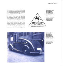 Porsche 356 MADE BY REUTTER