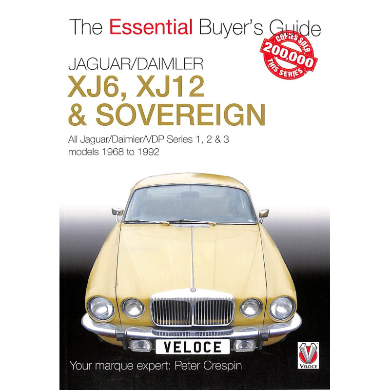 Jaguar/Daimler XJ6, XJ12 en Soeverein 1968 to 1992