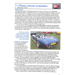 Cobra Replicas 1980-2011