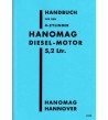 Handbuch für den 4-zylinder Hanomag diesel-motor