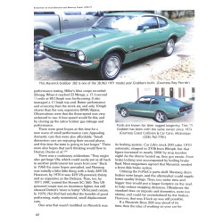 Ford Maverick and Mercury Comet