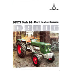 Deutz - Prospekte der 06er Baureihe