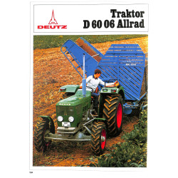 Deutz - Prospekte der 06er Baureihe