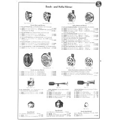Grosser Ersatzteil-Katalog Motorräder, Roller, Kleinwagen der 50er Jahre