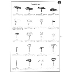 Grosser Ersatzteil-Katalog Motorräder, Roller, Kleinwagen der 50er Jahre
