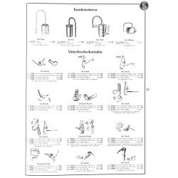 Grosser Ersatzteil-Katalog Motorräder, Roller, Kleinwagen der 50er Jahre