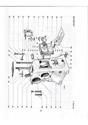 Lister Instruction Book and Parts List Voorkant
