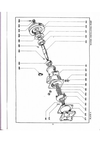 Lister Instruction Book and Parts List Voorkant