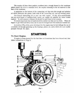 Lister Petrol Engines Type L  Voorkant