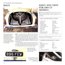 Factory-Original Aston Martin DB4/5/6