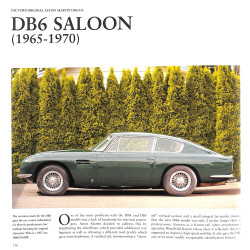 Factory-Original Aston Martin DB4/5/6