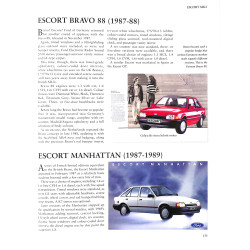 The Complete Catalogue of the Ford Escort Mk3, Mk4, Mk5 & Mk6
