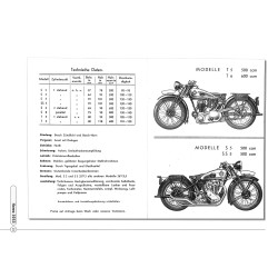 Horex Prospekte 1921-60