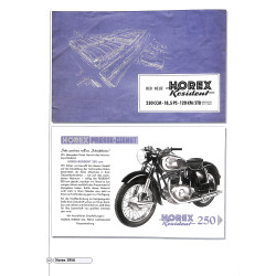 Horex Prospekte 1921-60
