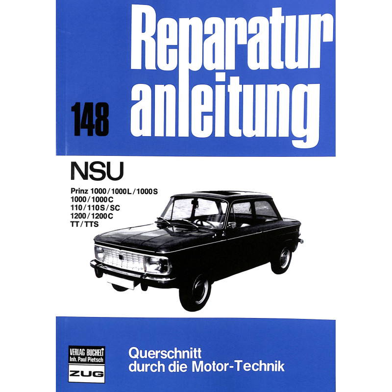 Reparaturanleitungen  NSU Prinz